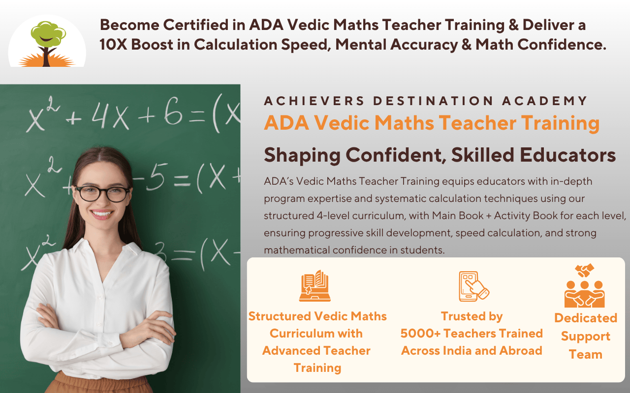 Vedic Maths Teacher Training in Dusseldorf - Achievers Destination Academy
