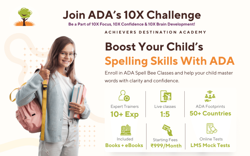 Spelling Skills With ADA