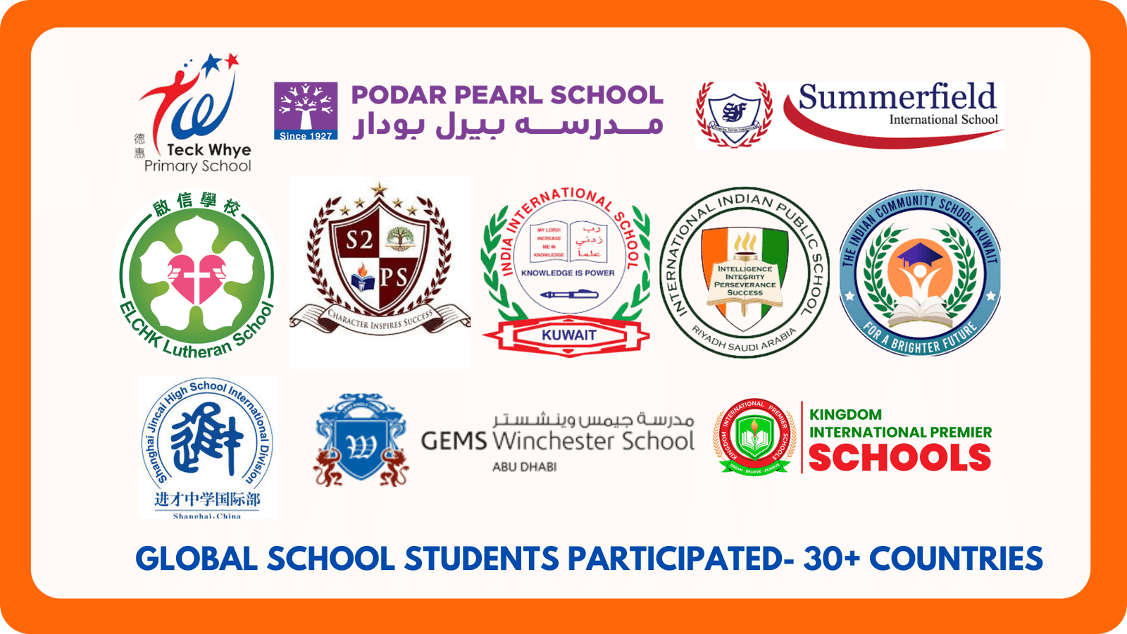 ADA- Global School Students Participated- 30+ Countries
