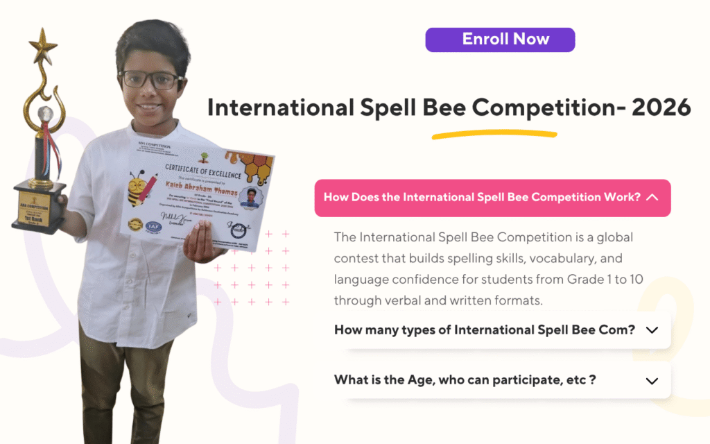 ADA International Spell Bee Competition- 2026