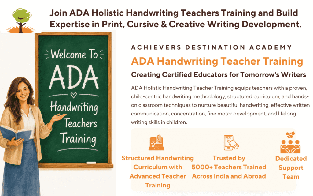 ADA Holistic Handwriting Teacher Training